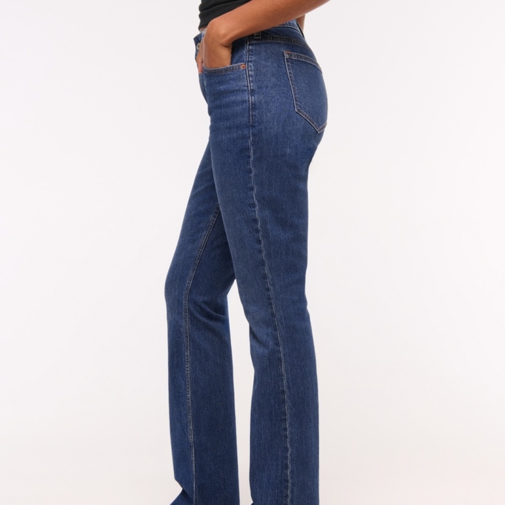 Midrise Bootcut Jeans Curve Love Dark Wash